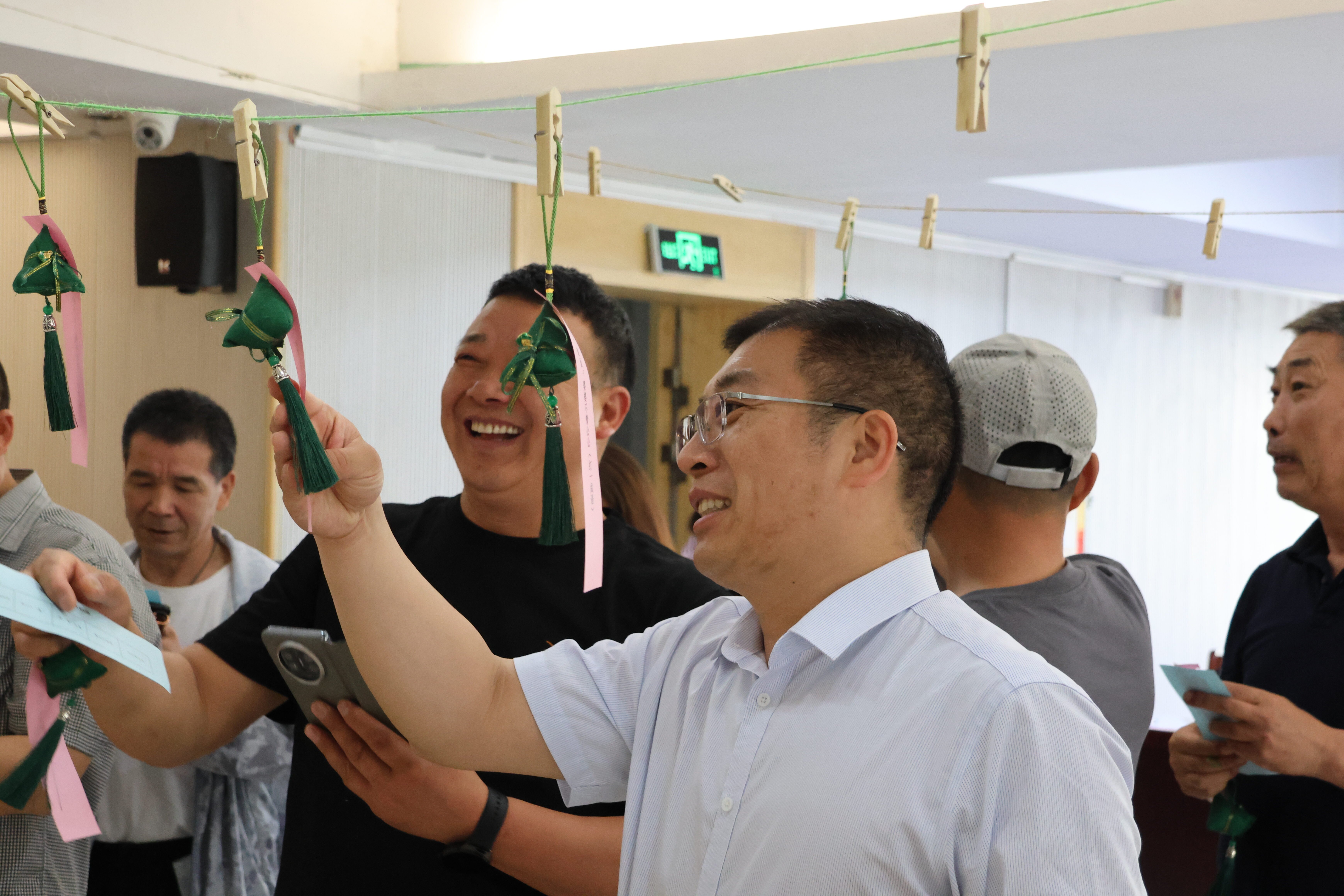 粽香廉韵润心田 清风正气筑防线  ——我队与连云港工勘院共庆“廉味”端午