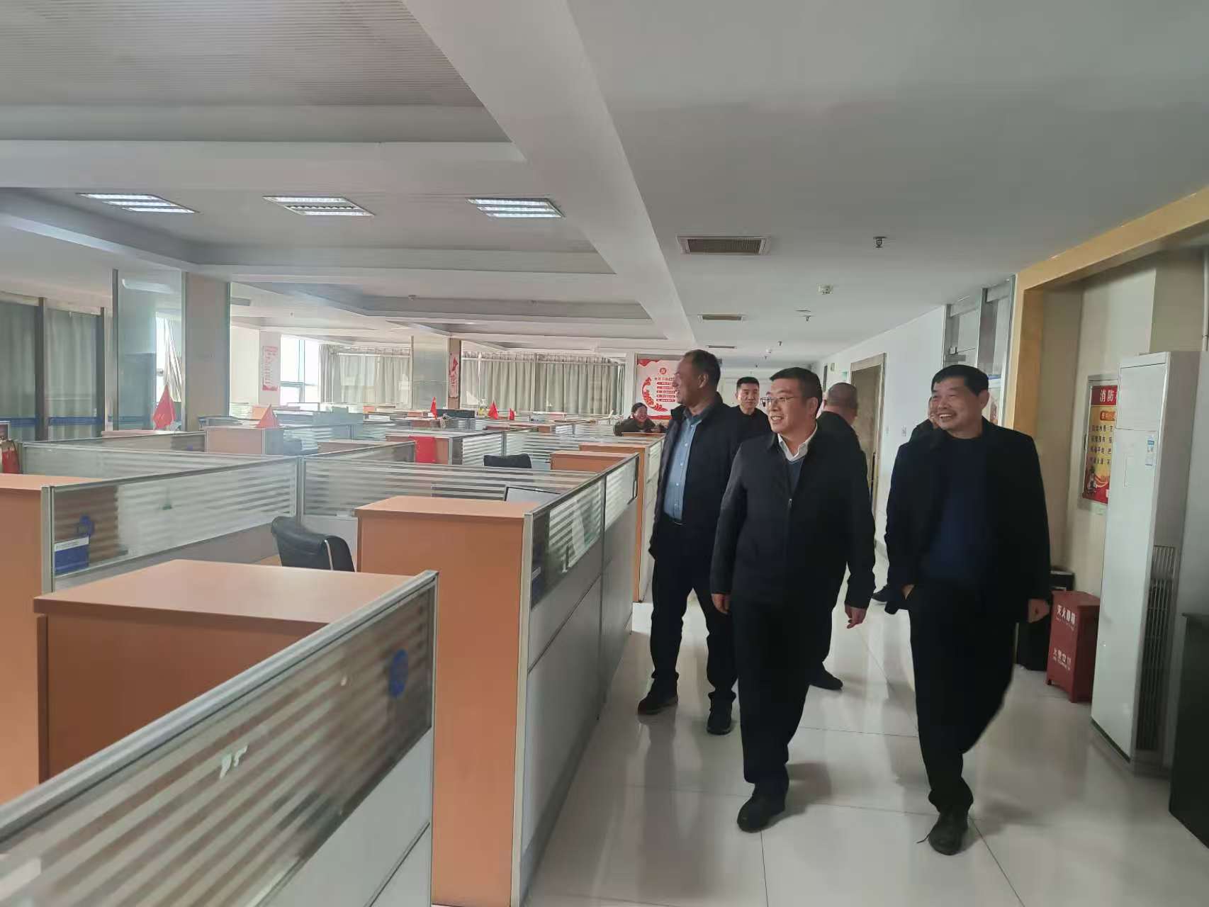 我队开展春节前安全生产检查